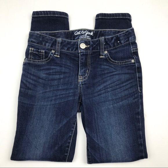 Cat & Jack Super Skinny Jeans Sz 8 - Picture 5 of 8